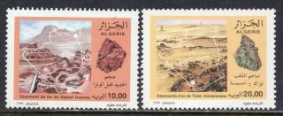 1142 - Algeria 1996 - Minerals - Mnh Set