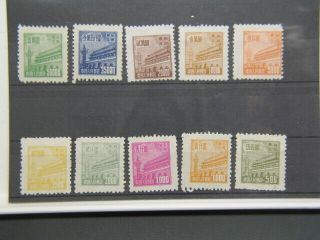 China North East 1950 Michel 162 - 71 Mng 208