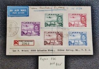 Nystamps British Papua Stamp Fdc Paid: $120