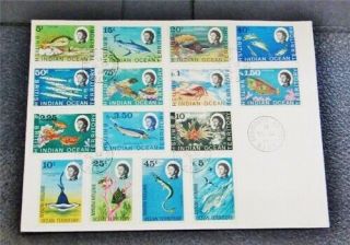 Nystamps British Indian Ocean Territory Stamp Fdc Paid: $100