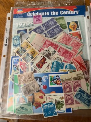 U S Postage Stamps Over $50.  00 In Face Value Only $39.  95 With