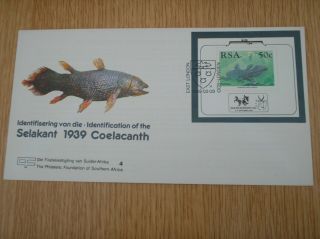 South Africa - 1989 Coelacanth Miniature Sheet First Day Cover