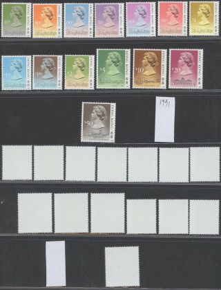 Hong Kong 1991 - Queen Elizabeth - Mnh Stamps D