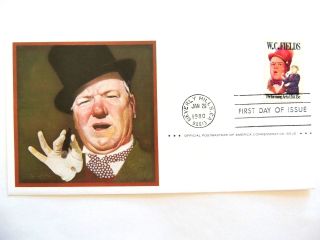 January 29th,  1980 In Commemoration Of " W.  C.  Fields " First Day Issue
