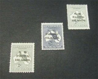 Nystamps British Australian States North West Pacific Islands 23//30 Mogh $31