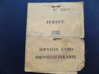 Jersey 1941 German Identity Card