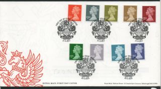 Gb 2018 Fdc Uk Definitives 17 & 18 Windsor Postmark Stamps