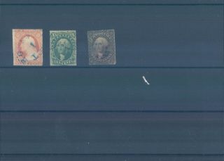 Usa Early Stamps 1851 - 1856 (cv $645 Eur560)