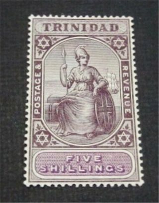 Nystamps British Trinidad Stamp 88 Og H $95