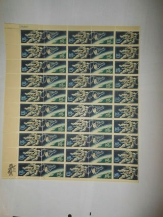 . 05 Stamps Full Sheet Of 50 Stamps Space Walk - Accomplishments In Space Fv 2.  50