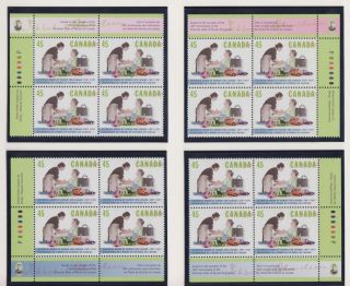 Canada Matched Set Of Pb1639mnh 16 X 45c Von For Canada Centennial