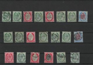 Malta King Edward Vii Stamps Ref 26318