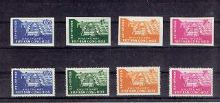 French Indochina Indochine S Vietnam Model Farm Complete Sets 1960 (per,  Imper)
