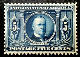 Buffalo Stamps: Scott 326 Louisiana Purchase,  Nh/og & F/vf,  Cv = $200
