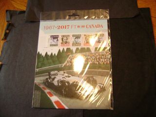 2017 - Canada Formula 1 In Canada - Souvenir Sheet (5 Stamps X P=$4,  50) Mnh
