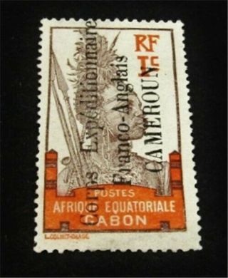 Nystamps French Cameroun Stamp 102 Og H $110