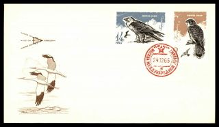 Mayfairstamps Russia 1965 Birds Set First Day Cover Wwb11983