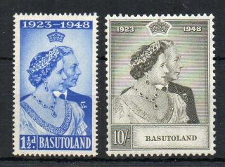 Basutoland 1948 Royal Silver Wedding Mnh