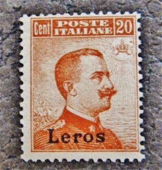Nystamps Italy Aegean Islands Lero Stamp 5 Og H $130