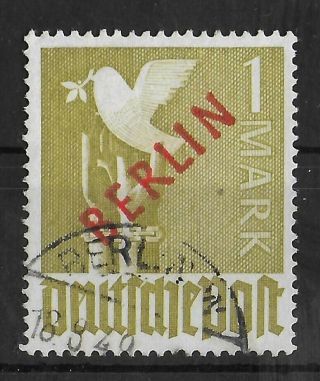 Berlin Germany 1949 1 M Key Value Ii Michel 33 Cv €550