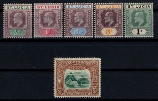 P118237 / St Lucia / British Colony / Sg 58 / 63 Mh 105 E