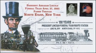 2015,  President Lincoln Funeral Train Route,  Pictorial,  North Evans Ny,  15 - 362
