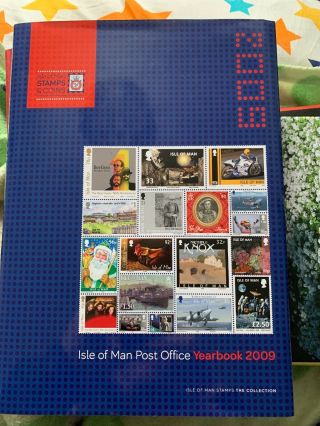Isle Of Man Post Office Year Book 2009 Ltd Edition 104 Of 1400 With Stamps