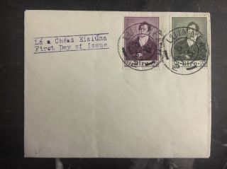 1952 Limerick Ireland First Day Cover Fdc Thomas Moore