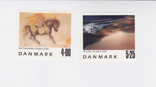 Denmark 2000 Paintings,  Set Mnh Sc 1190/1 M711