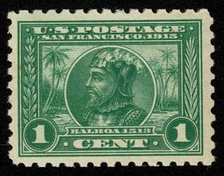 Scott 401 1c Panama - Pacific Exposition 1914 Nh Og Never Hinged Well Center