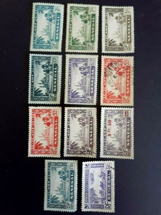 France/senegal Great Old Mnh Stamps As Per Photo.  Couple No Og.  Very