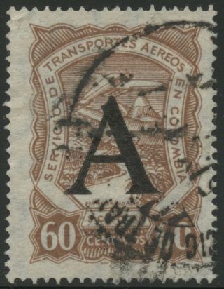 Colombia Scadta 1923 Germany (a) Consular Overprint Stamp | Scott Cla29