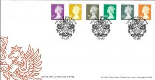 Gb 2019 (march) Tariff Change Definitives On Royal Mail Fdc With 