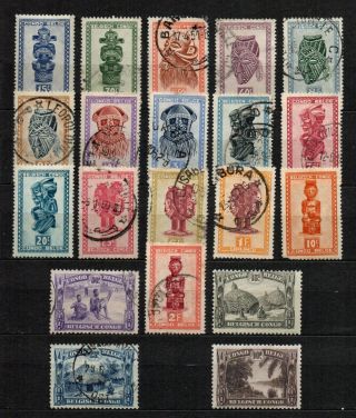 Africa Belgian Congo 20 Stamps Lot,  As Seen Combine