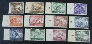 Ckstamps: Germany Stamps Scott B218 - B229 Nh Og