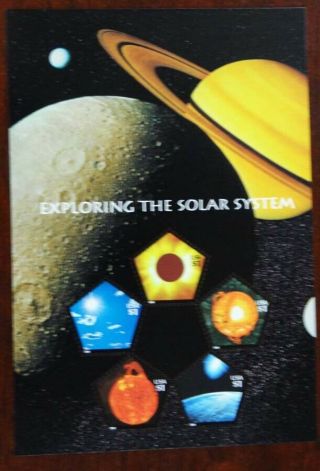 Scott 3410 Exploration Of The Solar System Sheet (face Value - $5.  00)