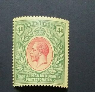 East Africa & Uganda 1912 4r Sg 56 Sc 52 Mlh