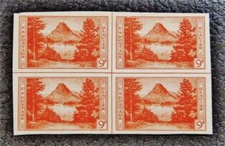 Nystamps Us Stamp 764 H Ngai $23 Center Line Block