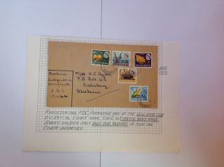 Rhodesia Postal History 1966,  Very Rare Avondale Cds,  S Of Z,  165
