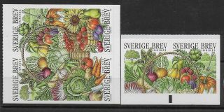 Sweden 2003 Vegetables - Mnh - Vf Y.  T.  2343 - 6