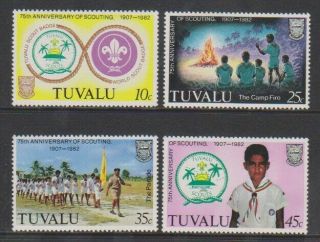 Tuvalu - 1982,  Boy Scout Movement Set - Mnh - Sg 192/5