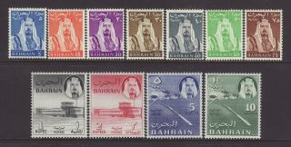 1964 Bahrain Set Mounted Sg128/138