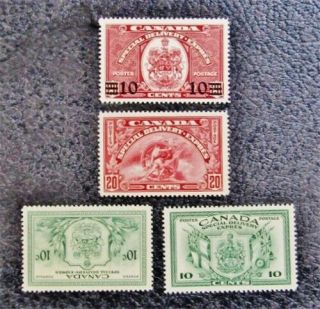 Nystamps Canada Stamp E6 // E11 Og H $35