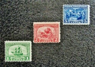 Nystamps Us Stamp 548 - 550 Og H / Nh $58