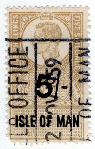 (i.  B) George Vi Revenue : Isle Of Man 5/ -