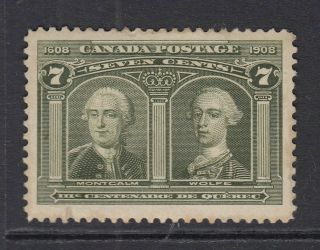 Canada 1908 Quebec Tercentenary: 7c Sg192 Mounted Cv £90