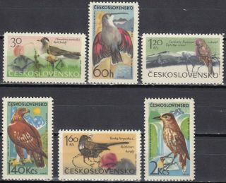 1965 Czechoslovakia Wildlife Birds Mnh