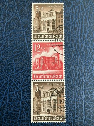 Germany,  Fine Selection Of 1940 Winter Relief Fund Combinations (zusammendrucke)