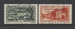 Saar - 140 - 141; 144 - 147; 149 - 150 - - 1934 - " Volksabstimmung 1935 " O/p