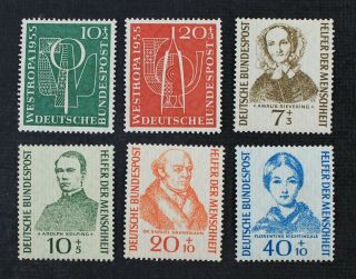 Ckstamps: Germany Stamps Scott B342 B343 H Og B344 - B347 3nh Og 344 Lh